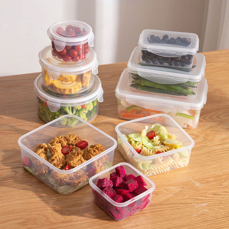 Food Snacks For Picnic - PP Bento-Box Lebensmittelbehälter Picknick-Snack-Mahlzeit Küchen-Aufbewahrungsbox Essensbox