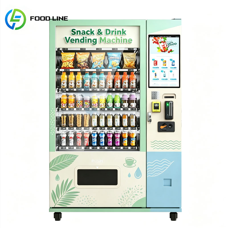 Food Snacks Vending Machine - Snack-Automat Intelligenter Automatischer Süßigkeiten- und Getränkeautomat