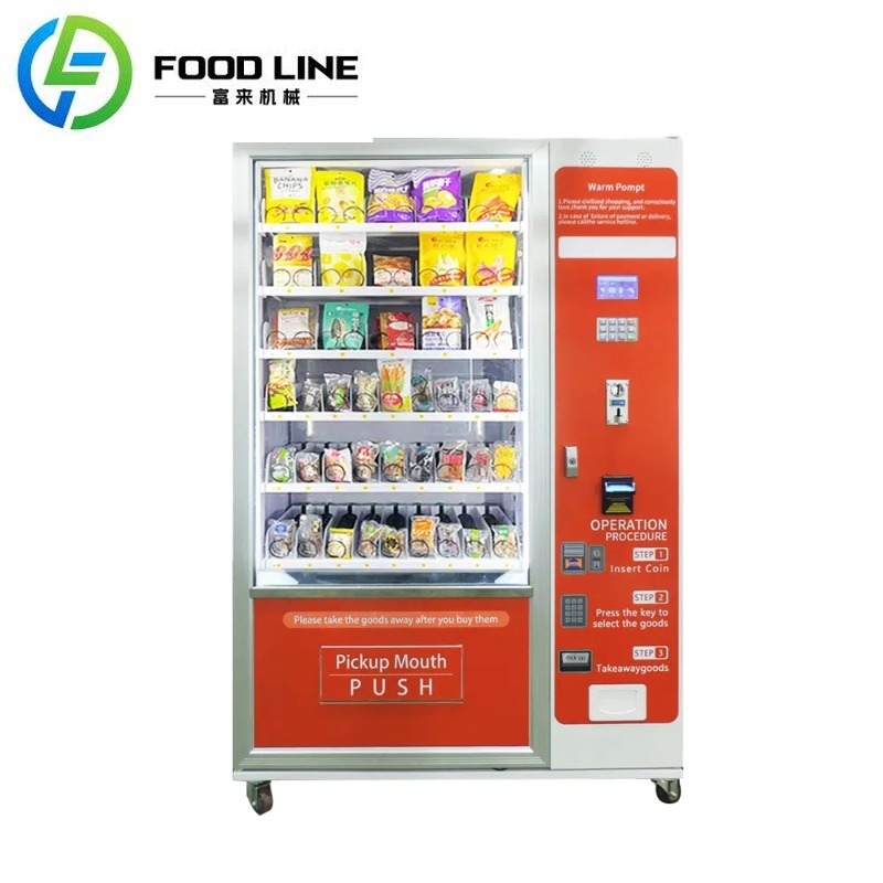 Food Snacks Vending Machine - Maßgefertigter Fabrik-Kombinationsautomat für Snacks und Getränke