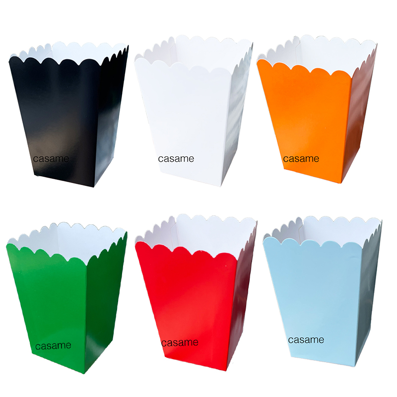 Food Day Snacks - 12 stücke Papier Süßigkeiten Kartons Popcorn