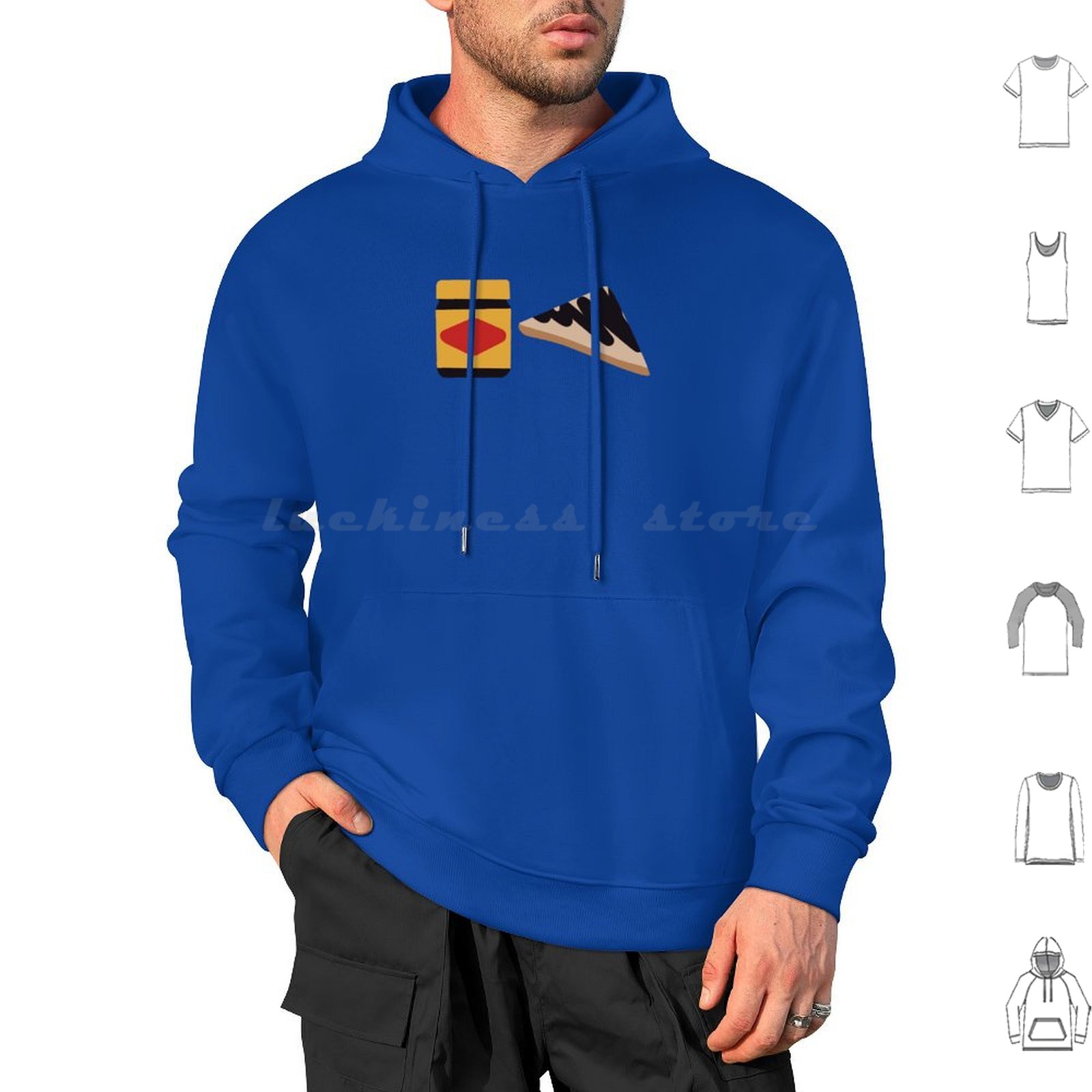 Yummy Food Snacks - Aussie Sandwich Hoodies Langarm Aussie Sandwich