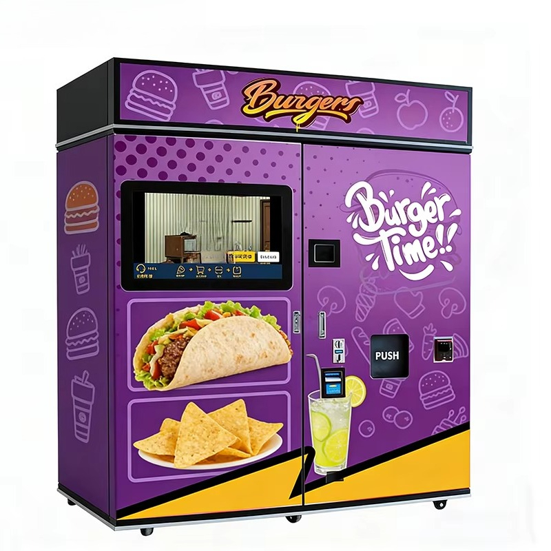 Food Snacks Vending Machine - Maßgeschneiderter Fast-Food-Verkaufsautomat mit Mikrowelle und SDK