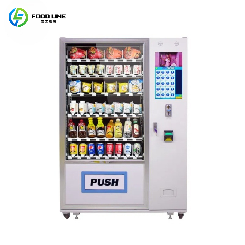 Food Snacks Vending Machine - Maßgefertigter Touchscreen-Snackautomat für Speisen und Getränke