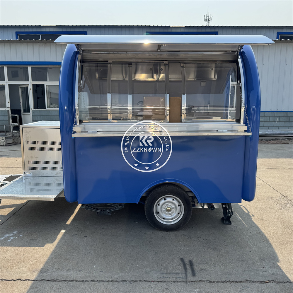 Food Snacks Vending Machine - Outdoor Mobile Bar Anhänger LKW Straße