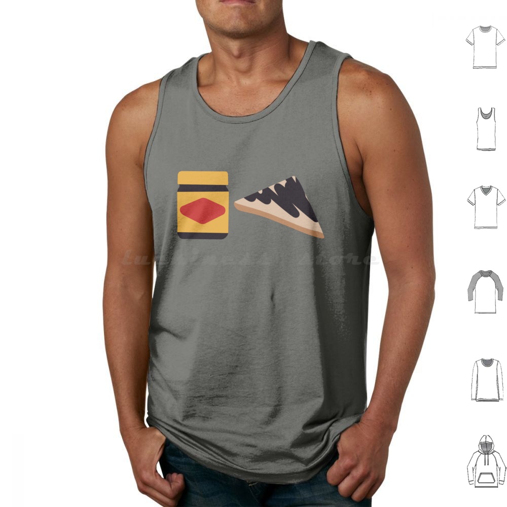 Yummy Food Snacks - Aussie Sandwich Tank Tops Print Baumwolle