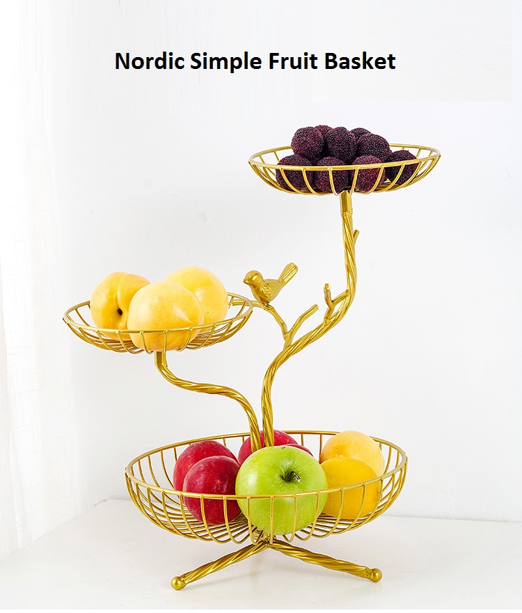 Food Snacks High In Iron - Hochwertiger Obstteller aus Eisen, kreatives großes
