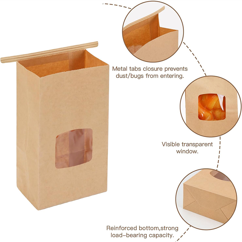 10 Stück Bäckereibeutel, Fenst – Food Snacks For School Bewertung und Preis