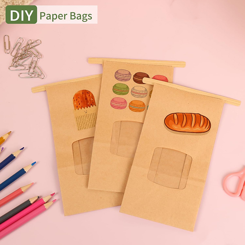 10 Stück Bäckereibeutel, Fenst – Food Snacks For School Bewertung und Preis