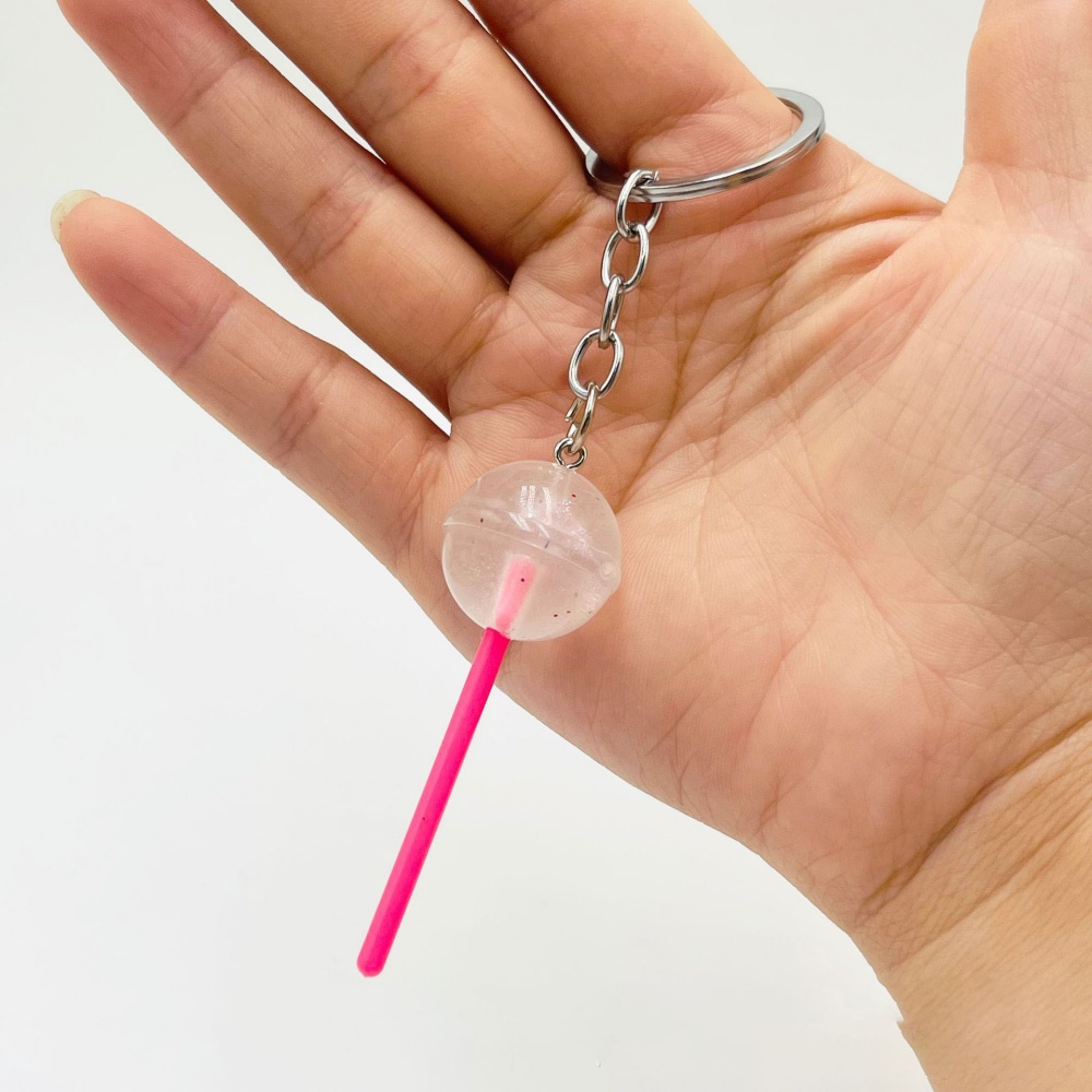Niedlicher Harz-Lollipop-Schlü – Food Zinc Bewertung und Preis