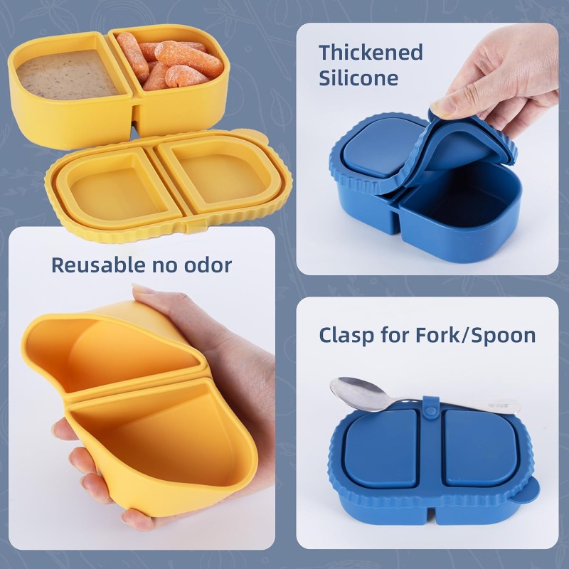 Wiederverwendbare Silikon-Snac – Food Snacks For Picnic Bewertung und Preis