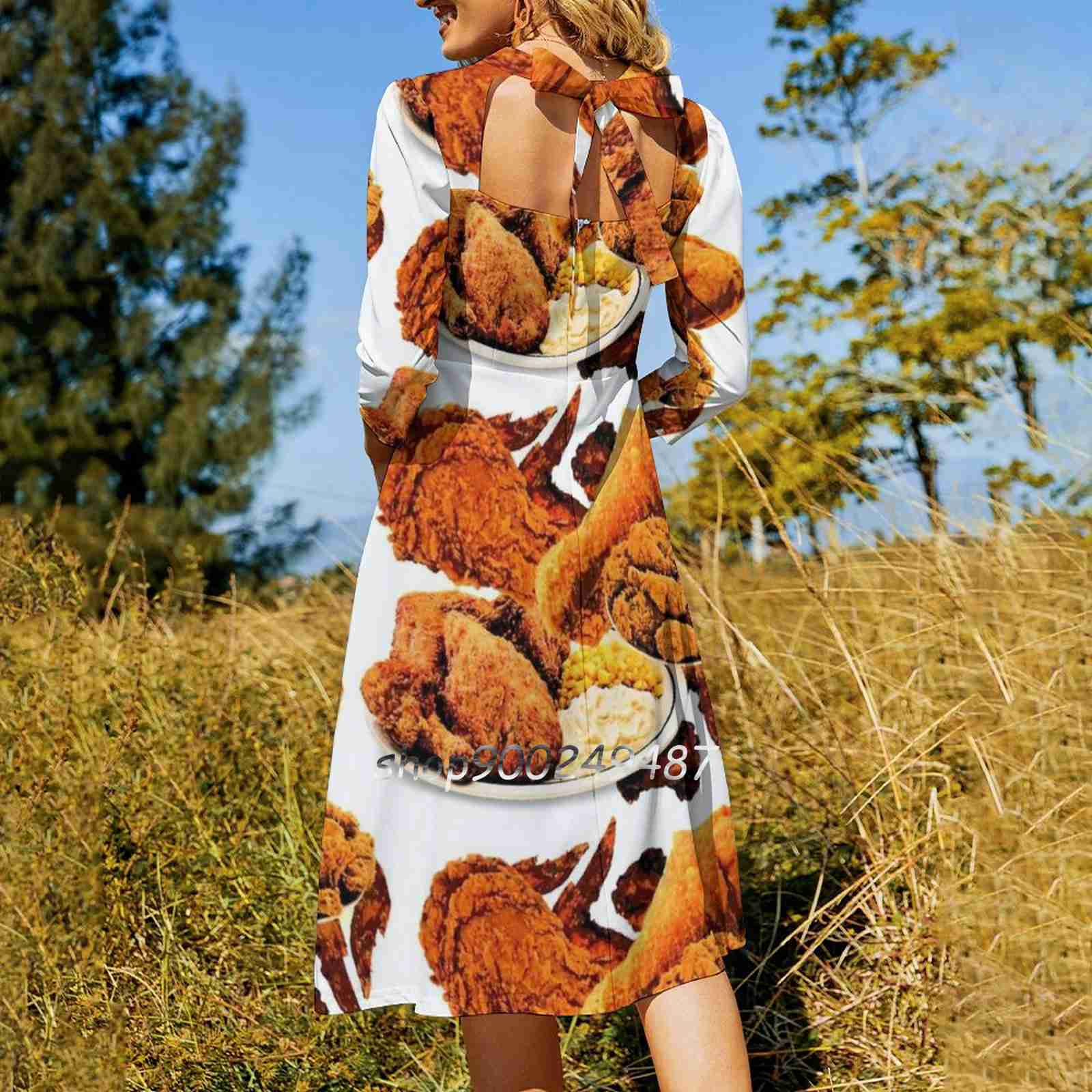Gebraten Huhn Süße Elegante Kl – Yummy Food Snacks Bewertung und Preis