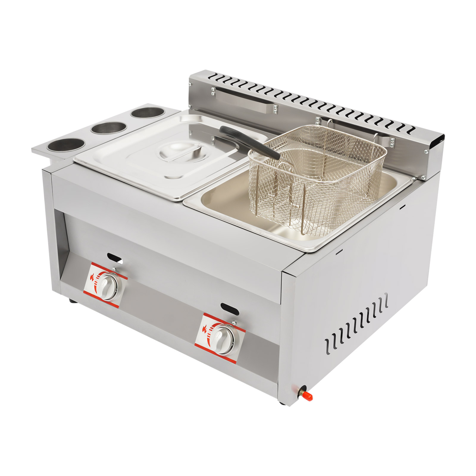 Gewerbliche Doppel-Fritteuse m – Food Snacks Catering Bewertung und Preis
