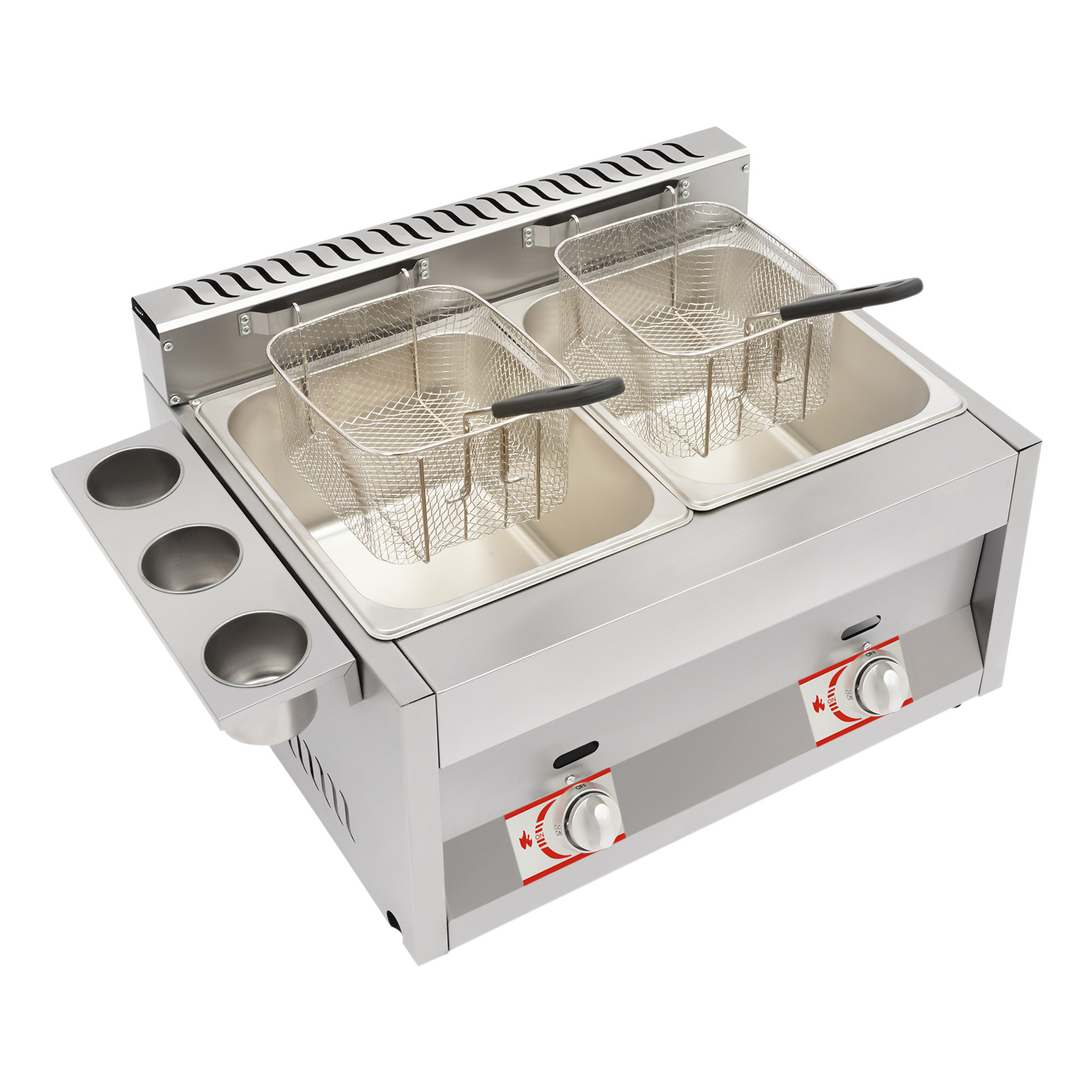 Gewerbliche Doppel-Fritteuse m – Food Snacks Catering Bewertung und Preis