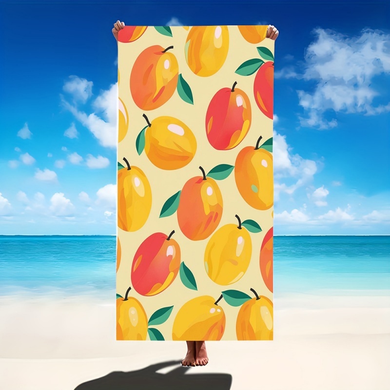 Strandtuch mit hellem Mango-Fr – Dried Mango Slice Bewertung und Preis