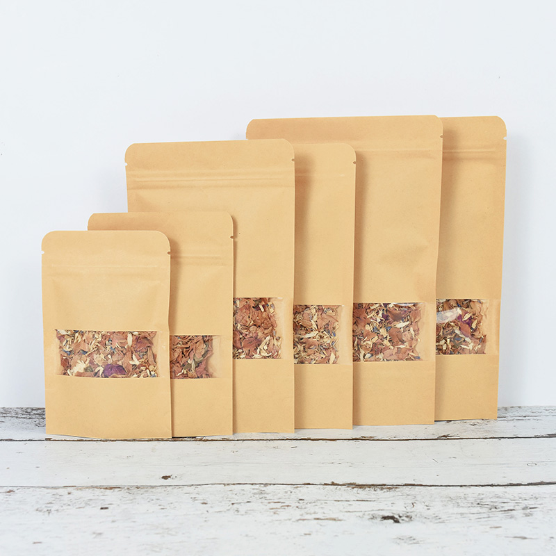 20/50 stücke Kraft Papier Zip- – Food Snacks For School Bewertung und Preis