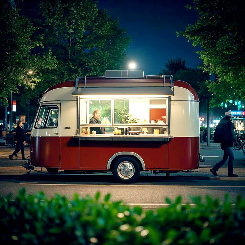 Tragbarer Mobiler Imbisswagen  – Food Snacks Catering Bewertung und Preis