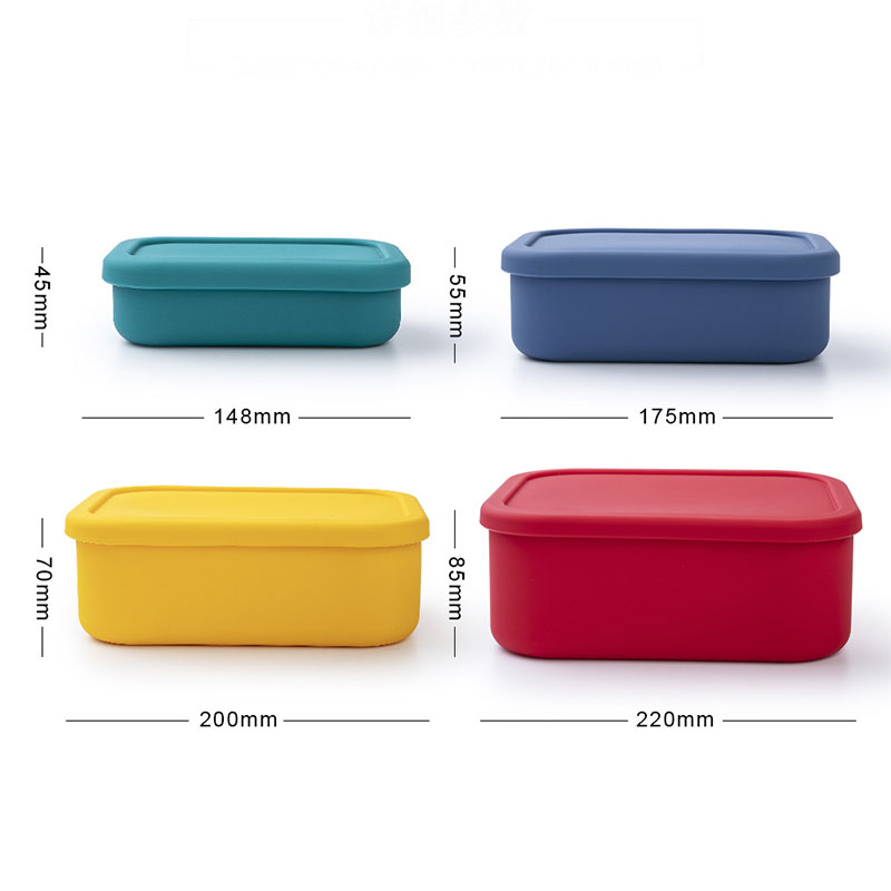 Silikon-Lunchbox in Lebensmitt – Food Snacks For Picnic Bewertung und Preis