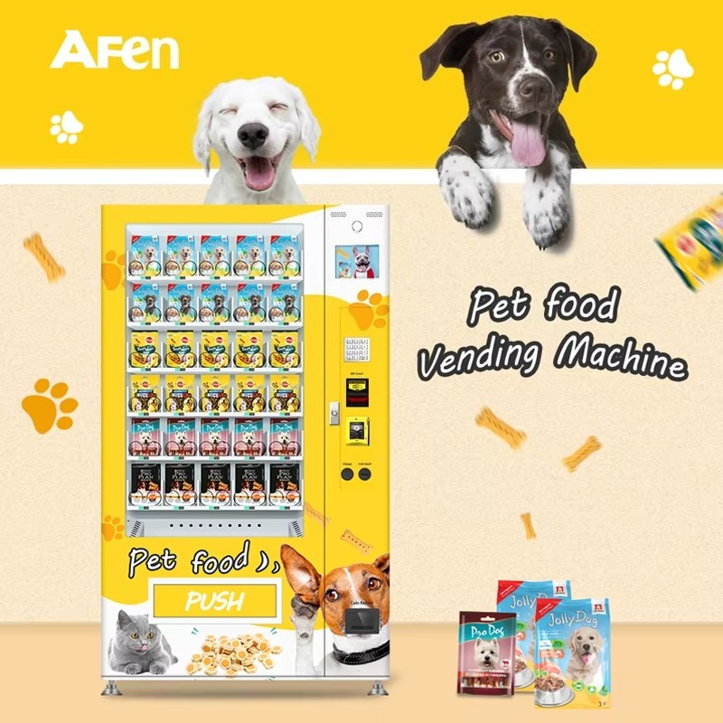 Anpassbare Afen Hundeprodukte  – Food Snacks Vending Machine Bewertung und Preis