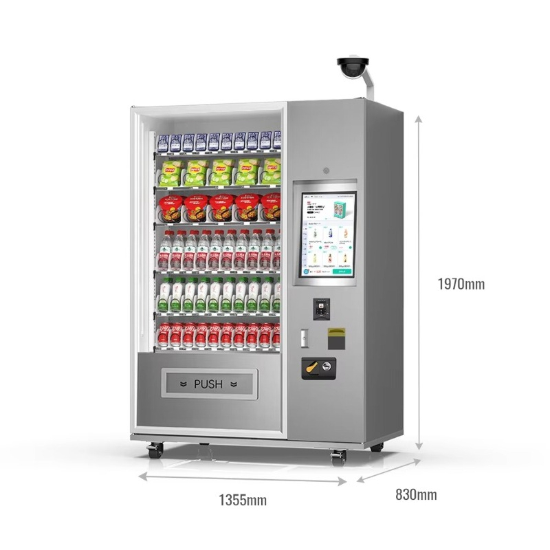 Maßgeschneiderter, unbeaufsich – Food Snacks Vending Machine Bewertung und Preis