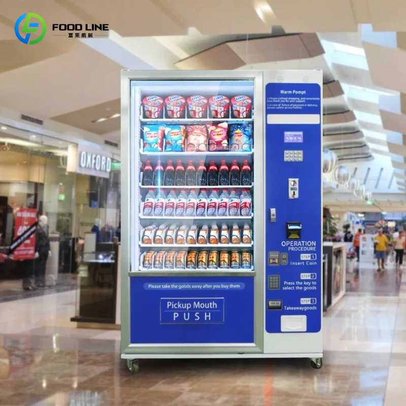 Maßgefertigter Touchscreen-Sna – Food Snacks Vending Machine Bewertung und Preis