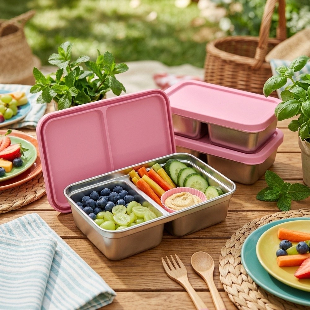 Edelstahl-Lunchbox für Kleinki – Food Snacks For School Bewertung und Preis