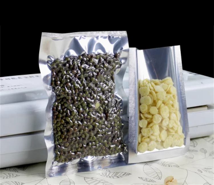 100er-Pack silberglänzende fla – Dry Food Snacks Bewertung und Preis